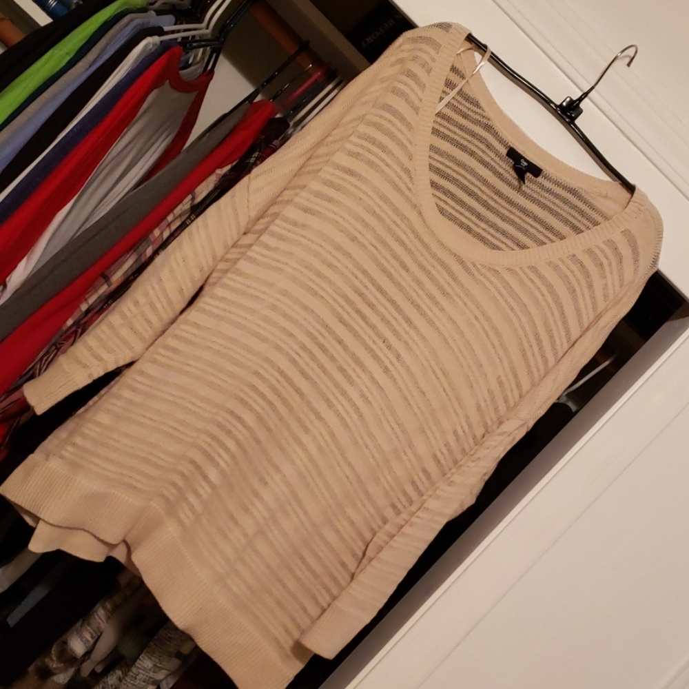 Womens sheer sweater top Gap xxl